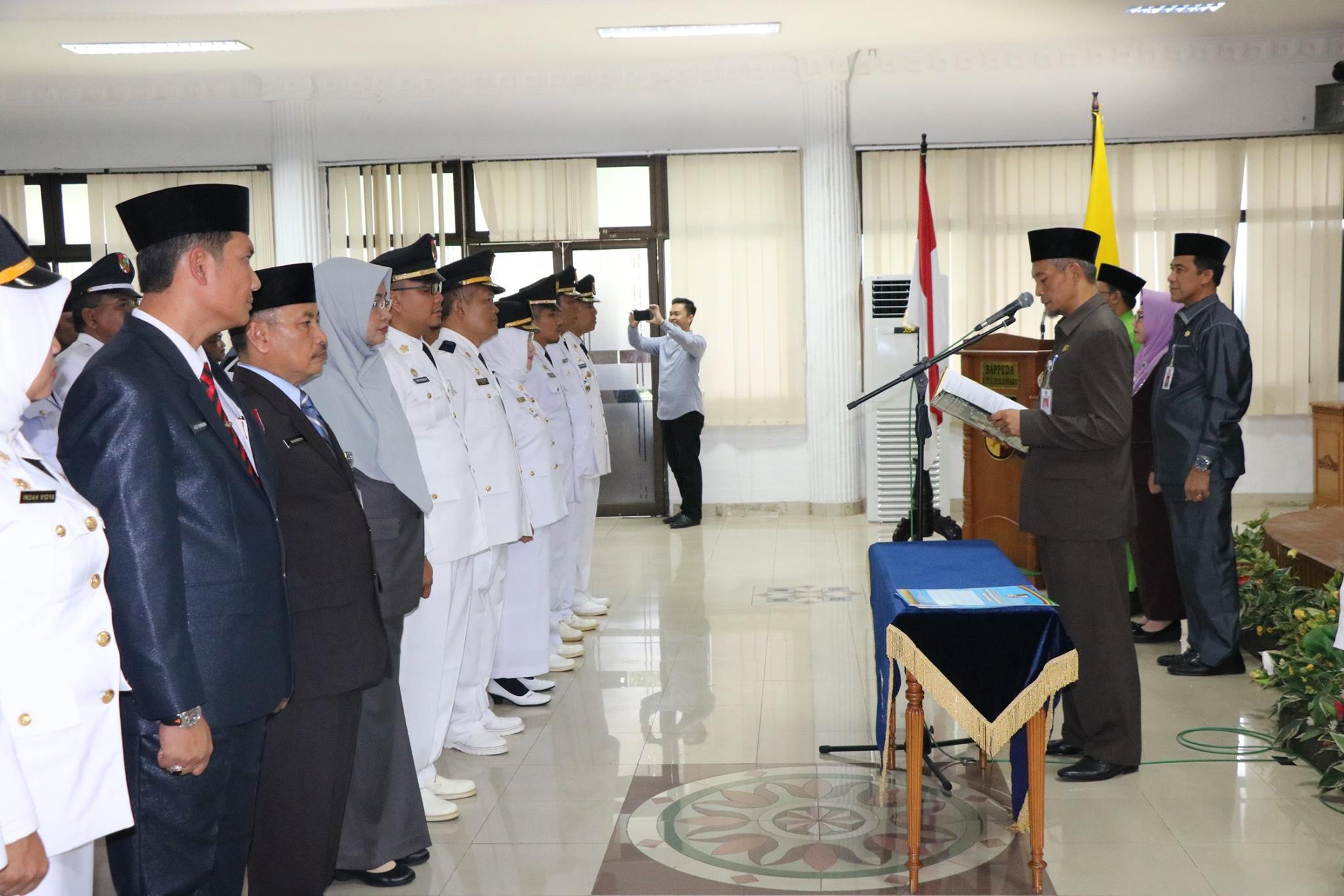 Wakil Walikota Pekanbaru Ayat Cahyadi,S.Si Mengukuhkan, Melantik dan Pengambilan Sumpah/Janji Jabata