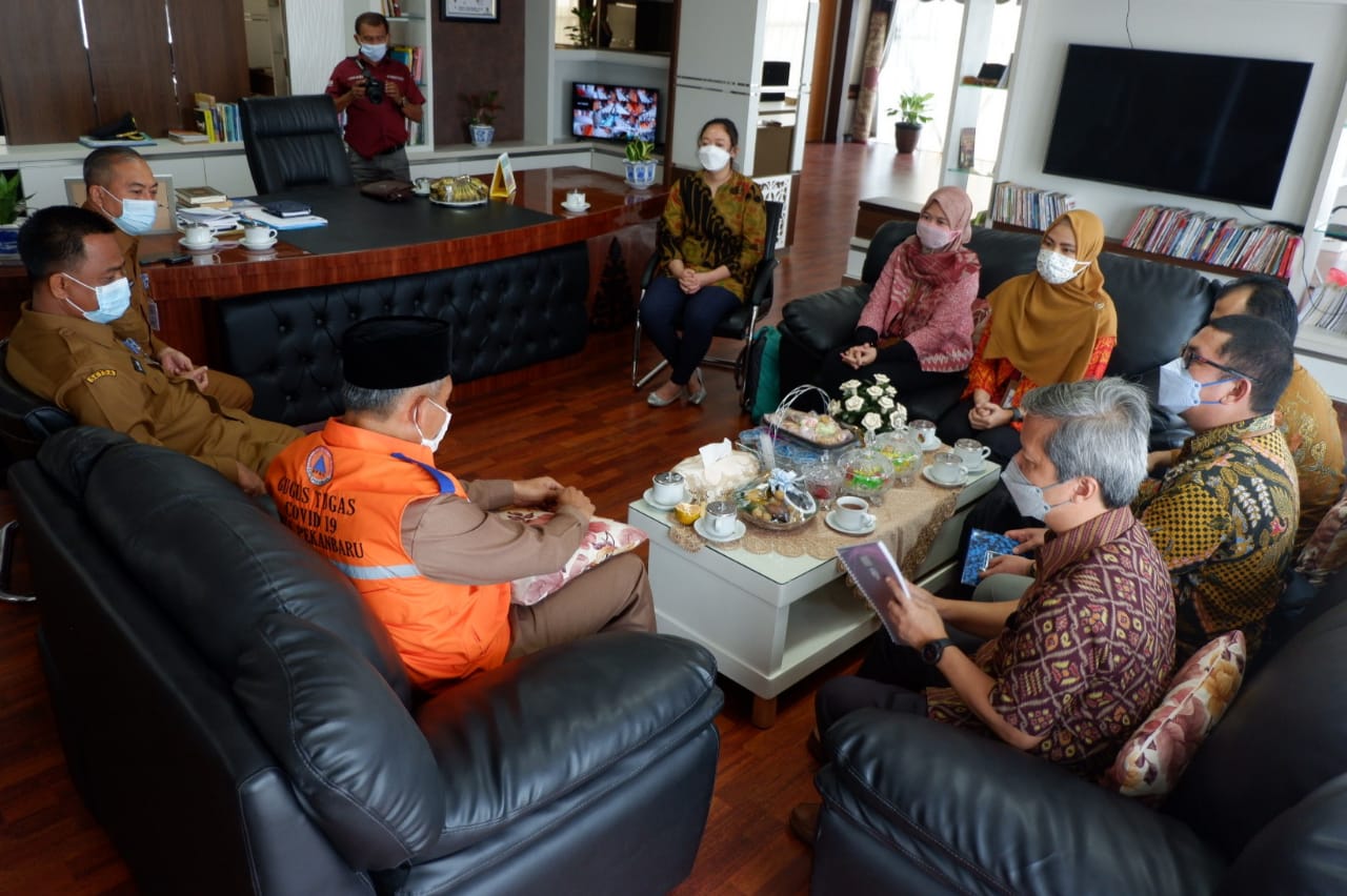 Entry Meeting BPK RI Bersama Wakil Walikota Pekanbaru H. Ayat Cahyadi,S,Si