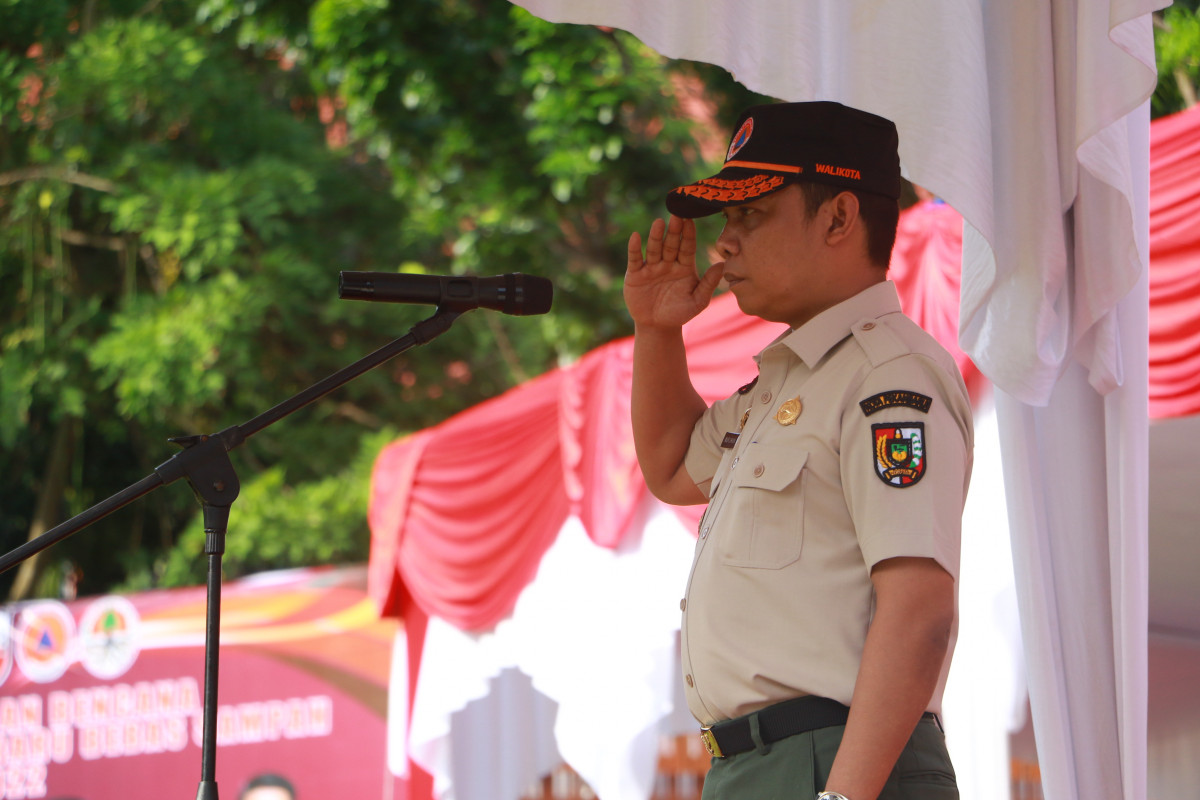 Pembacaan Deklarasi Pekanbaru Bebas Sampah tahun 2022 Bersama Berbagai Elemen Masyarakat