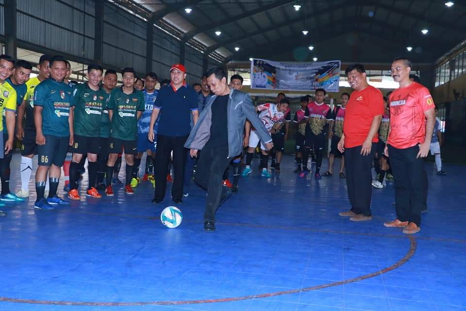 Buka Turnamen Futsal Antar OPD
