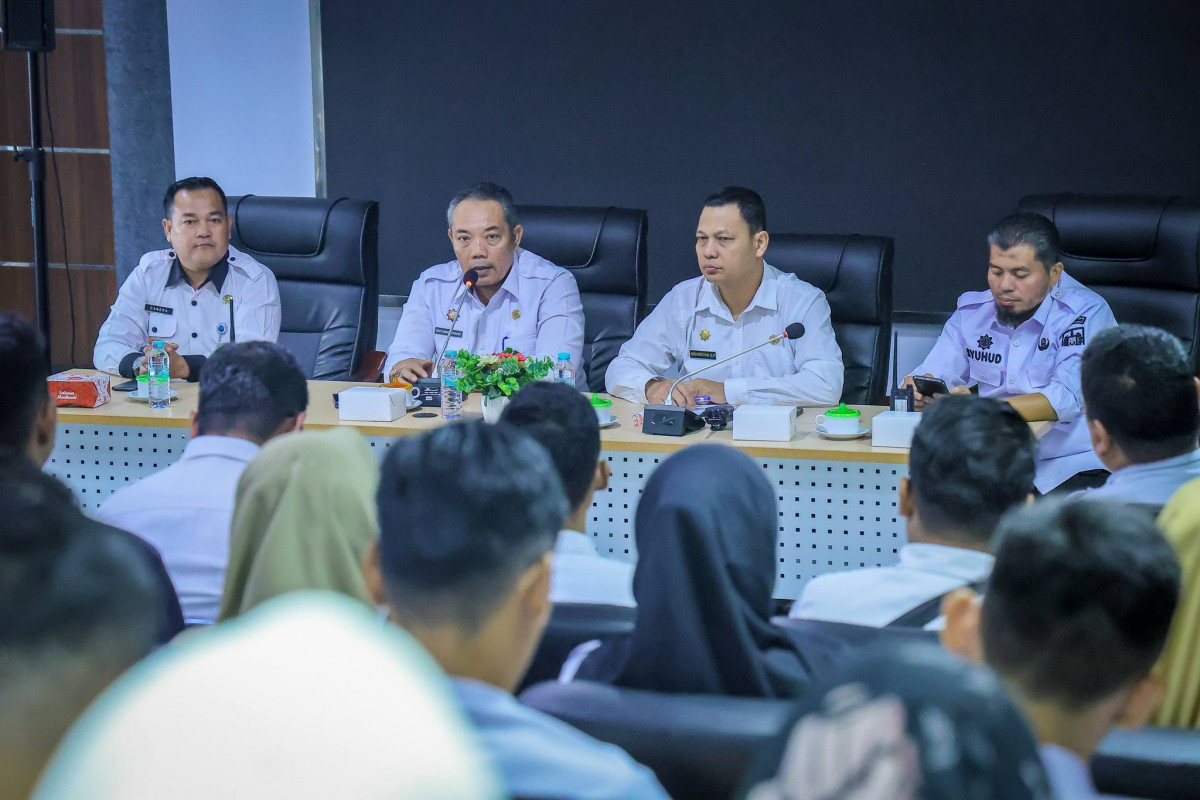 Pj Sekda Pimpin Rakor Lintas Perangkat Daerah, Bahas Terkait Penyampaian Informasi