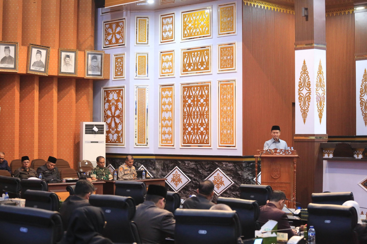 APBD Murni 2026 Pemko Pekanbaru Disahkan Rp3,049 Triliun