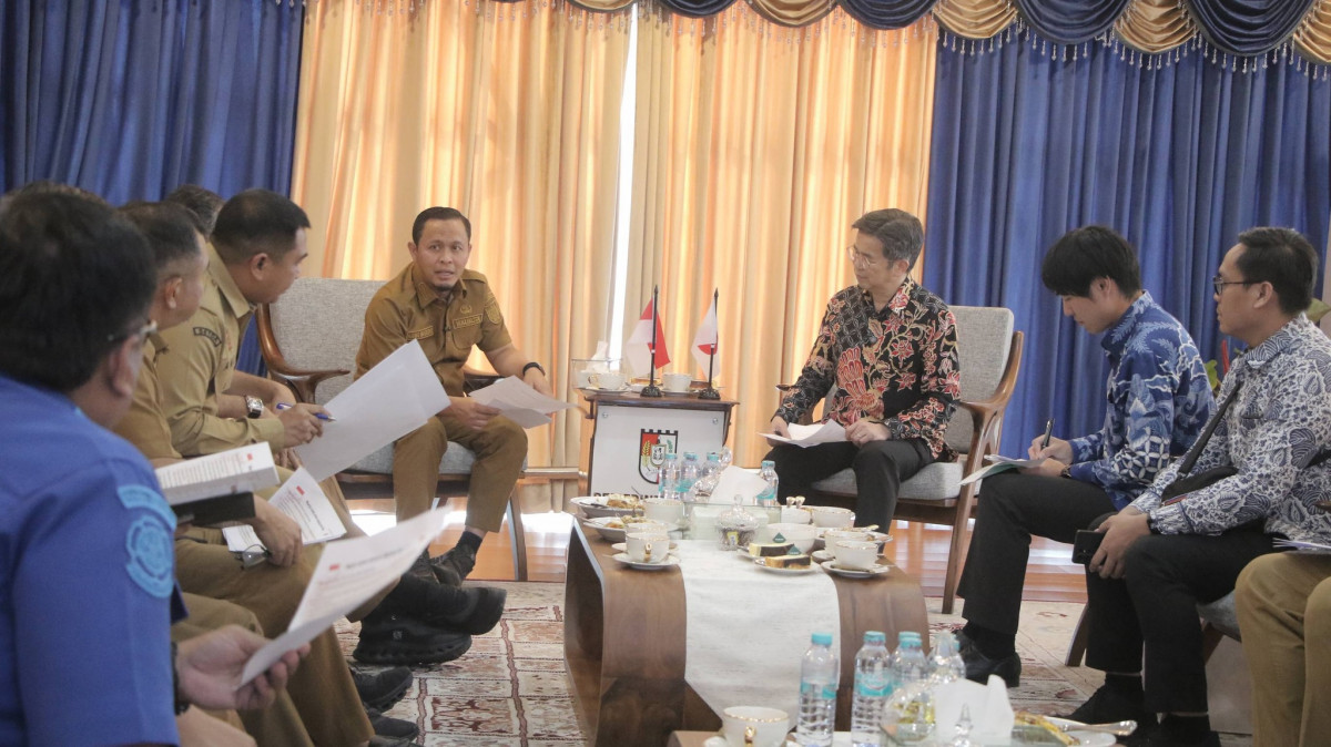 Wako Pekanbaru Terima Kunjungan Kerja Konjen Jepang