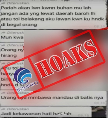 [HOAKS] Kasus Pembegalan di Wilayah Hukum Polsek Banjarbaru Barat Kalsel