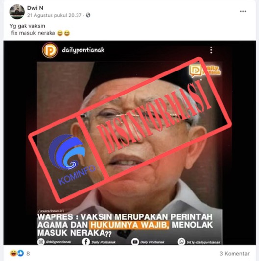 [DISINFORMASI] Ma