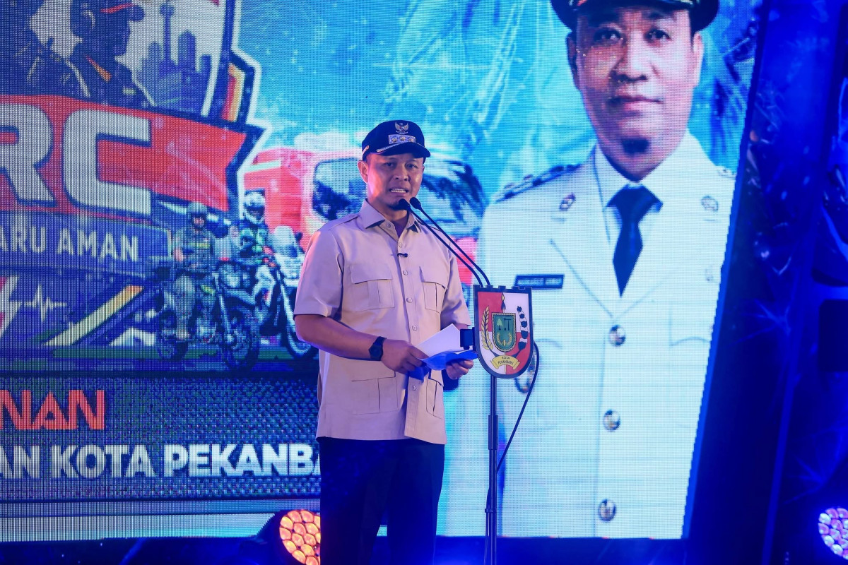Wali Kota Luncurkan TRC Pekanbaru Aman 112