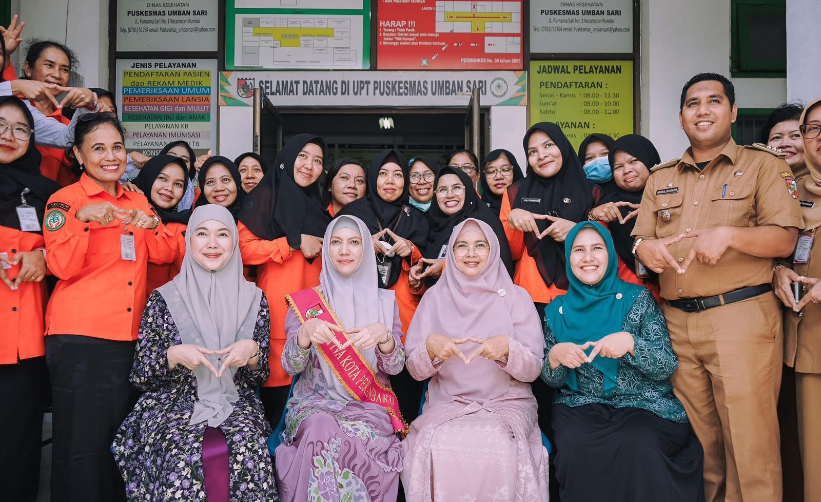 Ketua TP PKK Kota Pekanbaru Apresiasi Partisipasi Kaum Perempuan di Program IVA Test