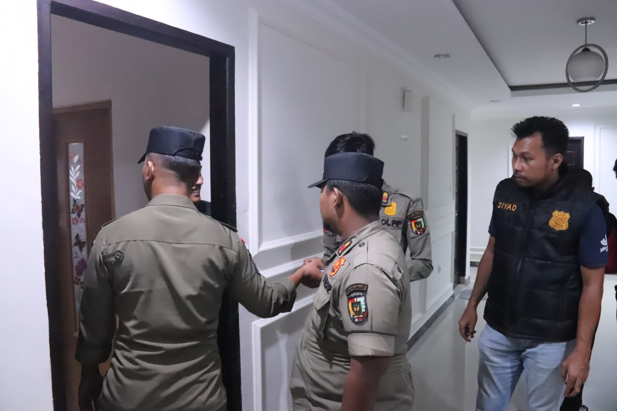 Satpol PP Pekanbaru Amankan Puluhan Orang Dalam OperasiPekat
