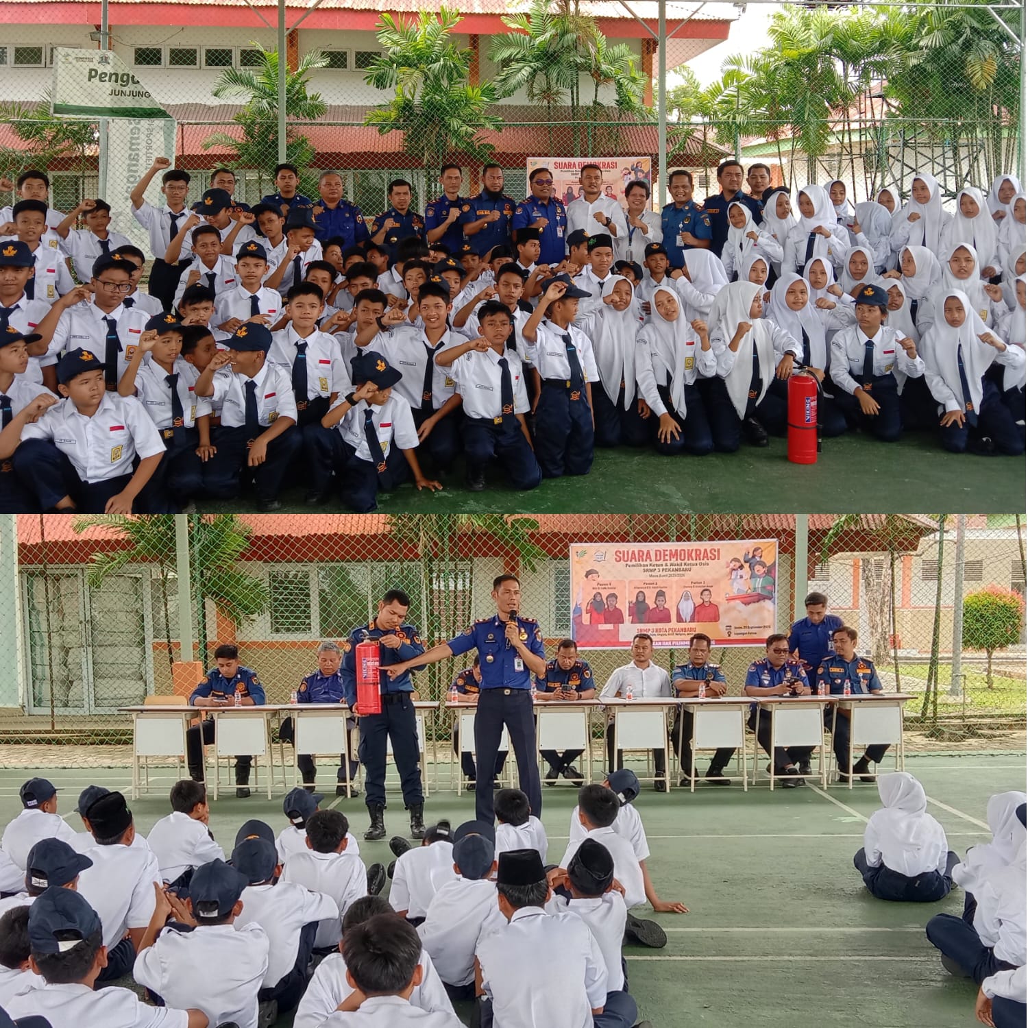 DPKP Pekanbaru Gelar Sosialisasi di Sekolah Rakyat