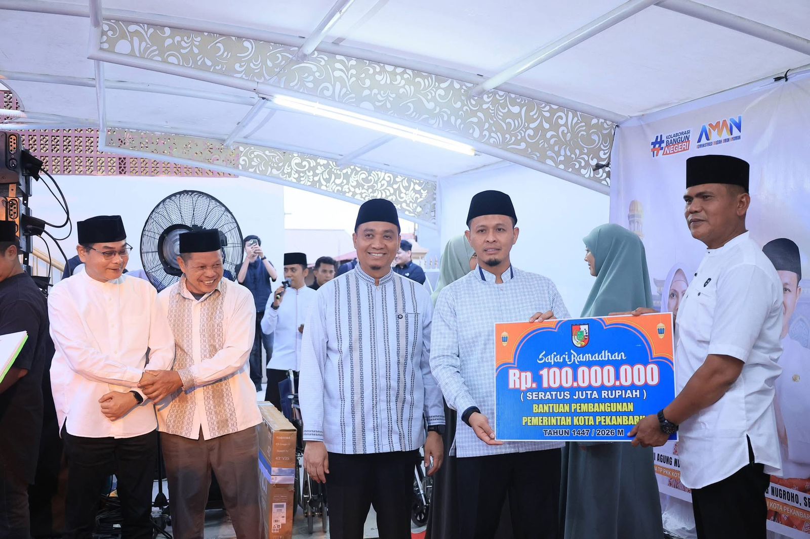 Wali Kota Safari Ramadan di Payung Sekaki, Jemput Aspirasi dan Eratkan Silaturahmi dengan Jemaah