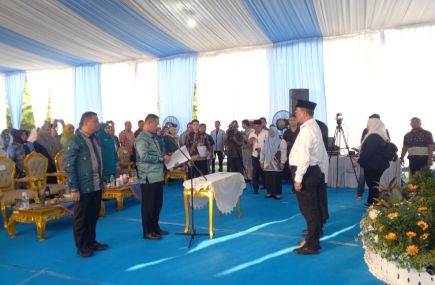 Pemilihan Kondusif, 45 Ketua RT dan RW di Kecamatan Sail Resmi Dilantik