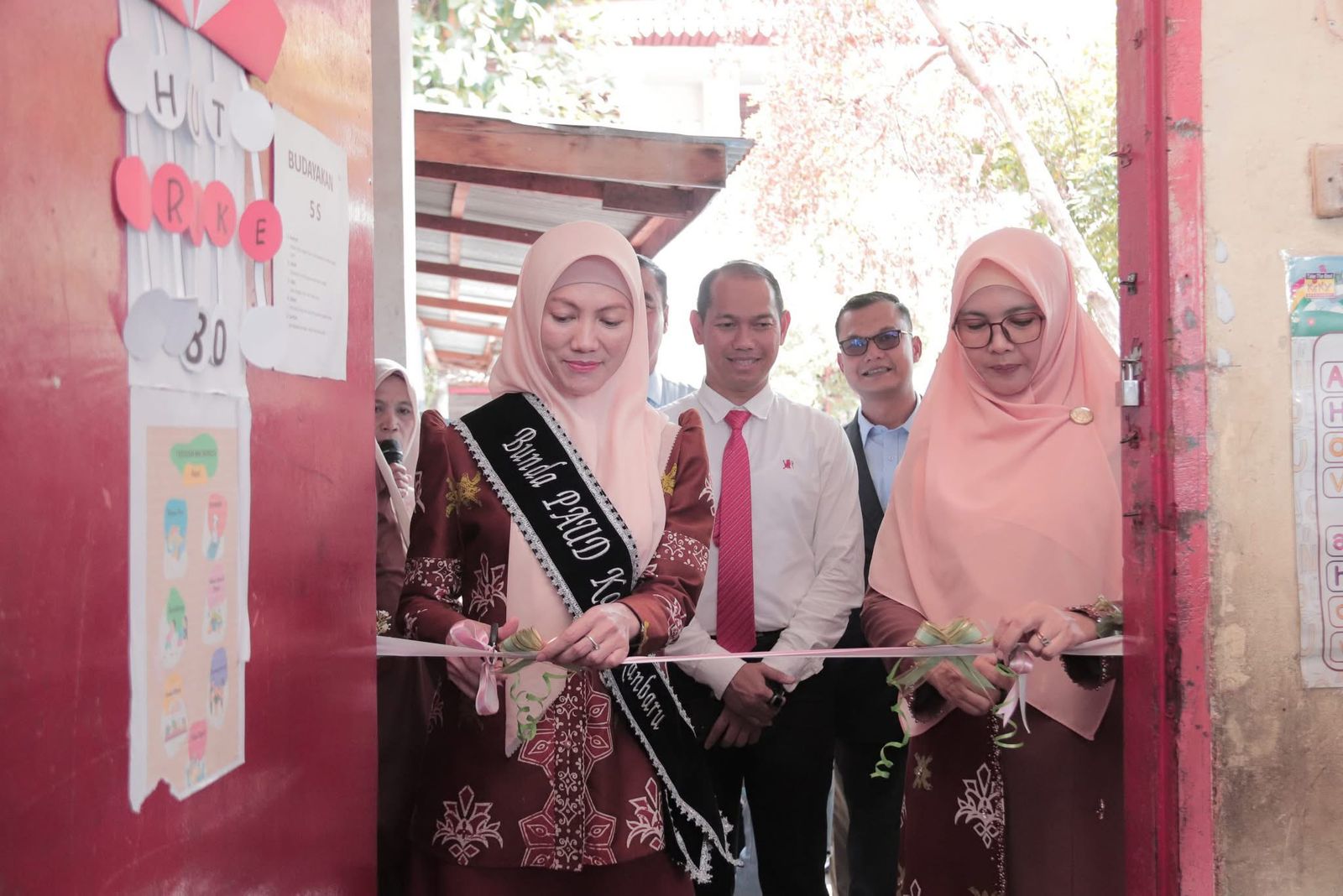 Ketua TP PKK Pekanbaru Resmikan SPS Permata Hati dan Amaliyah di Dua Kecamatan