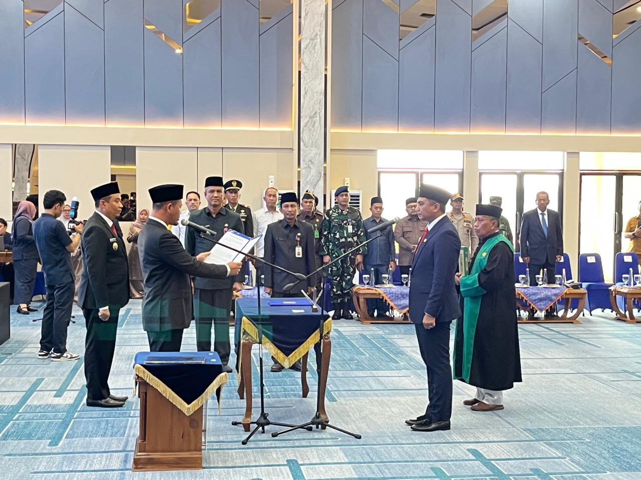 Walikota Agung Nugroho Lantik Zulhelmi Arifin Sebagai Sekdako Pekanbaru