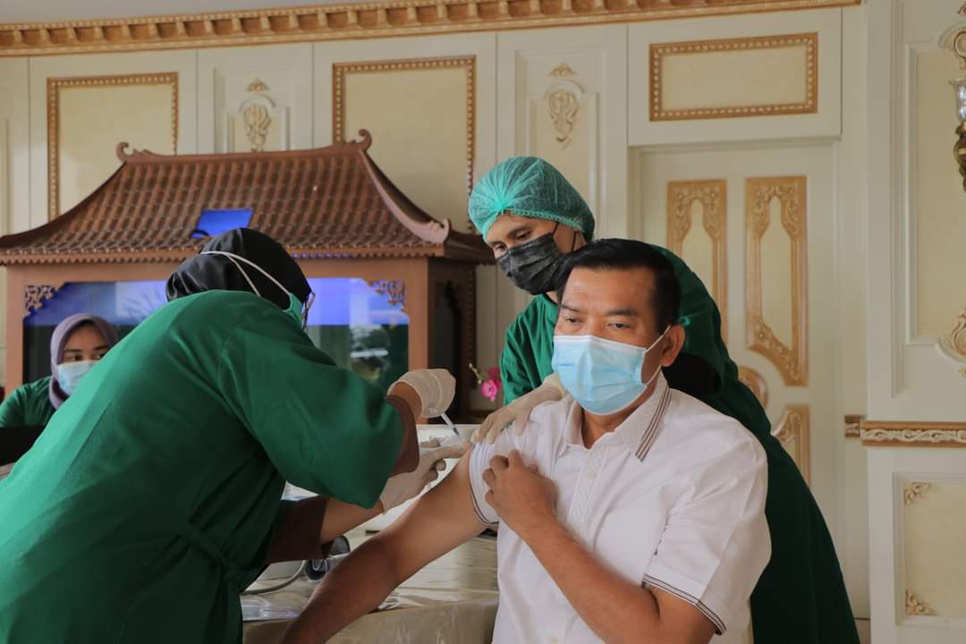 Capaian Vaksinasi Umum di Pekanbaru Sudah 99 Persen