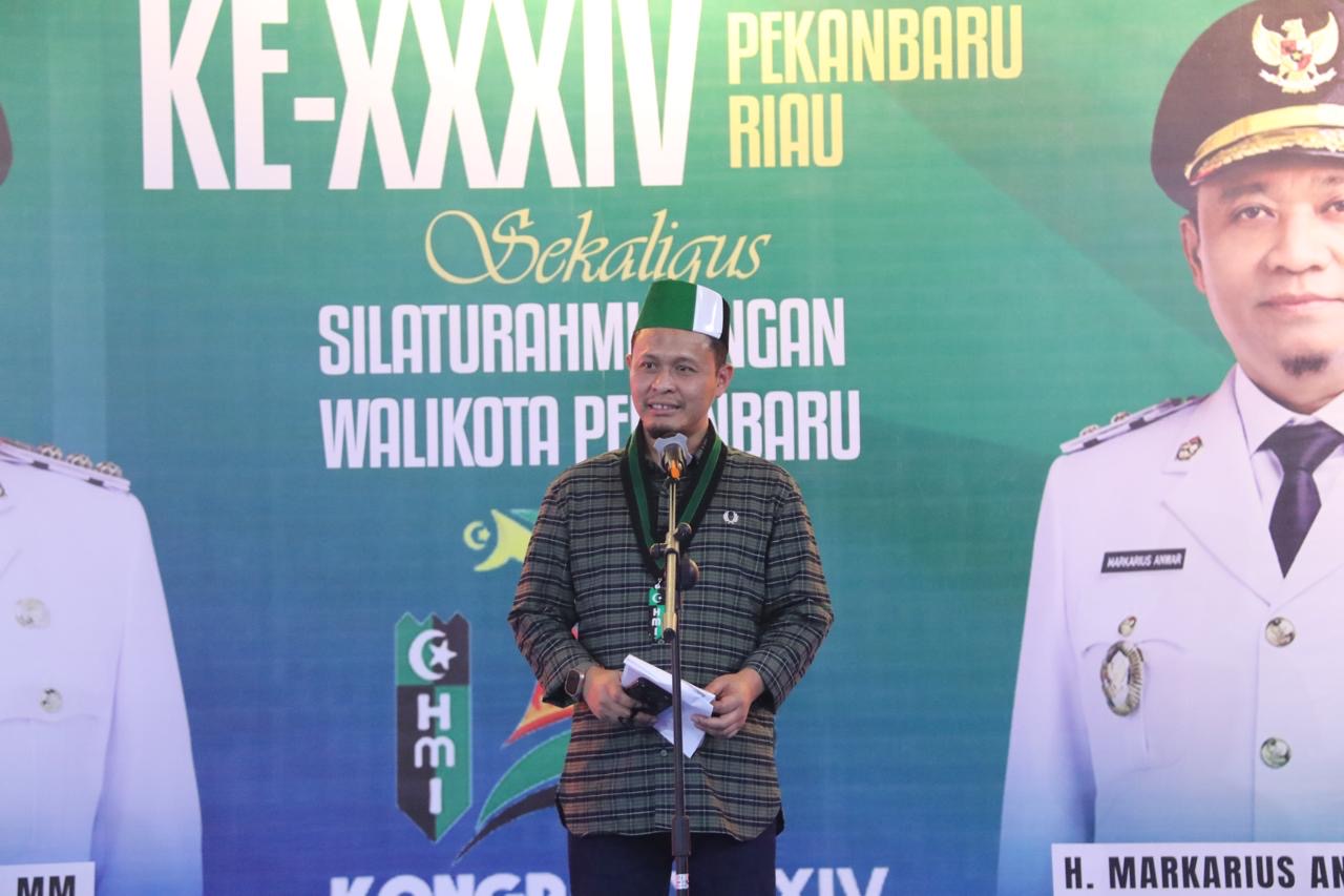Sukses Kongres HMI di Pekanbaru, Wako Didapuk Jadi Anggota Kehormatan