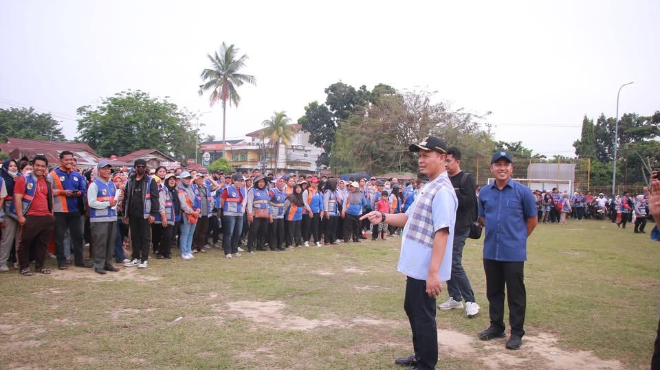 Jalan, Lingkungan dan Taman Bersih dari Sampah, Wako Pekanbaru Apresiasi Kerja Keras DLHK