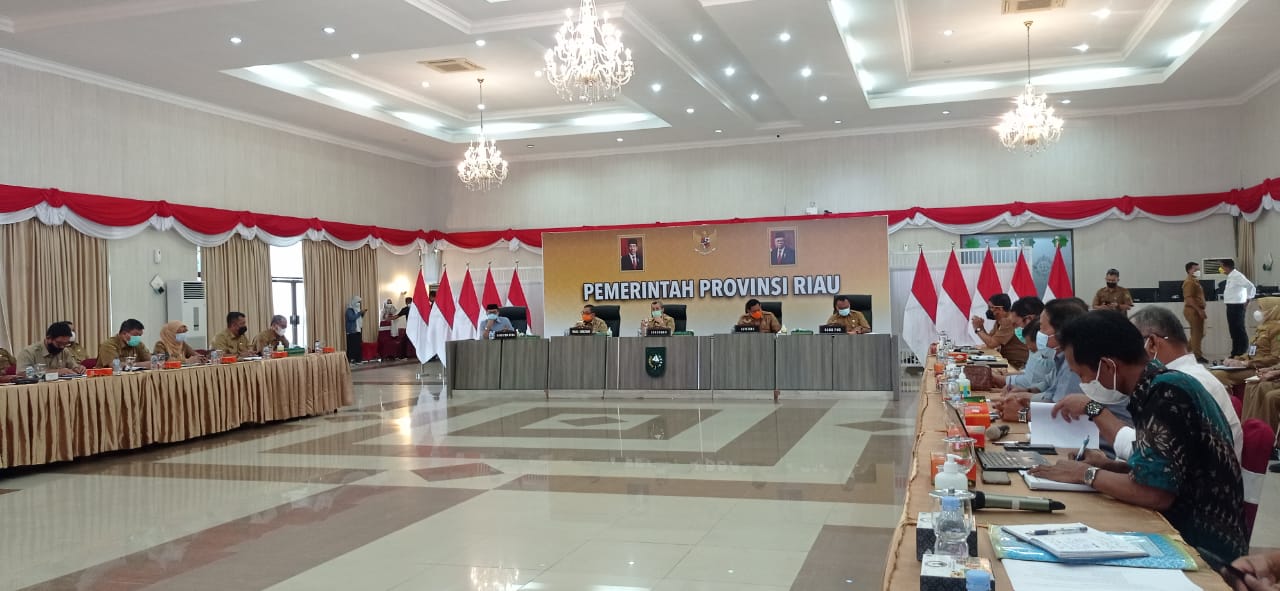 APBD Pemko Tersedot untuk Penanganan Covid-19, Asisten I Lapor ke Gubri