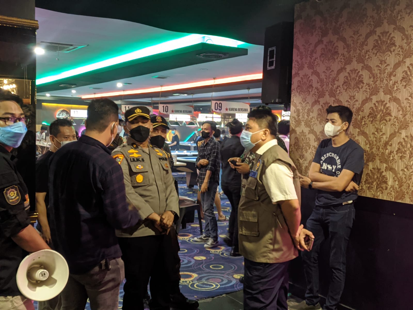 Satgas Covid Terus Awasi Jam Operasional Hiburan Malam