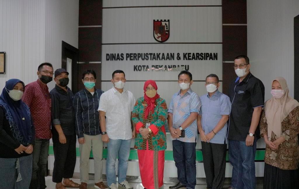 Dispusip Pekanbaru Terima Kunker DPRD Kabupaten Pasaman dan Lima Puluh
