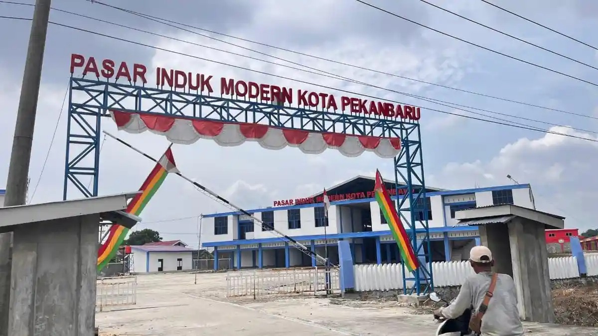 Pasar Induk Pekanbaru Belum Rampung, Disperindag Beri Kesempatan PT ARB Lengkapi Persiapan