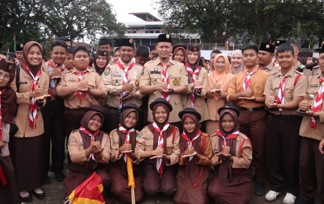 Kwarcab Pramuka Pekanbaru Periode 2025-2030 Resmi Dilantik, Siap Bina Karakter Generasi Muda