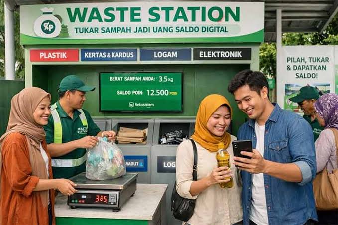 Pemko Pekanbaru Dorong Pemilahan Sampah, Warga Bisa Ubah Limbah Jadi Uang Elektronik