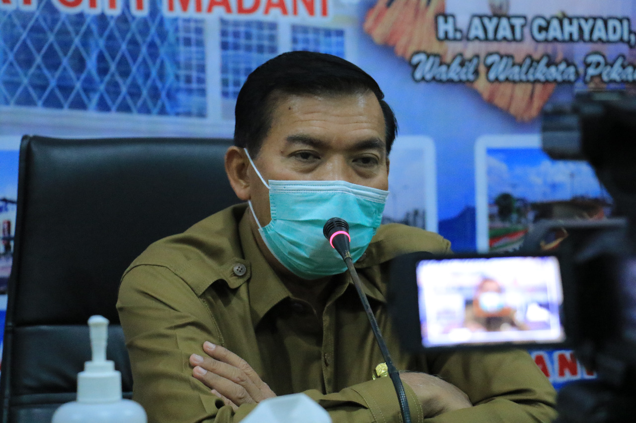 Wako Pekanbaru: PPKM Level 2 Fokus Turunkan Kasus Aktif dan Genjot Vaksinasi Lansia
