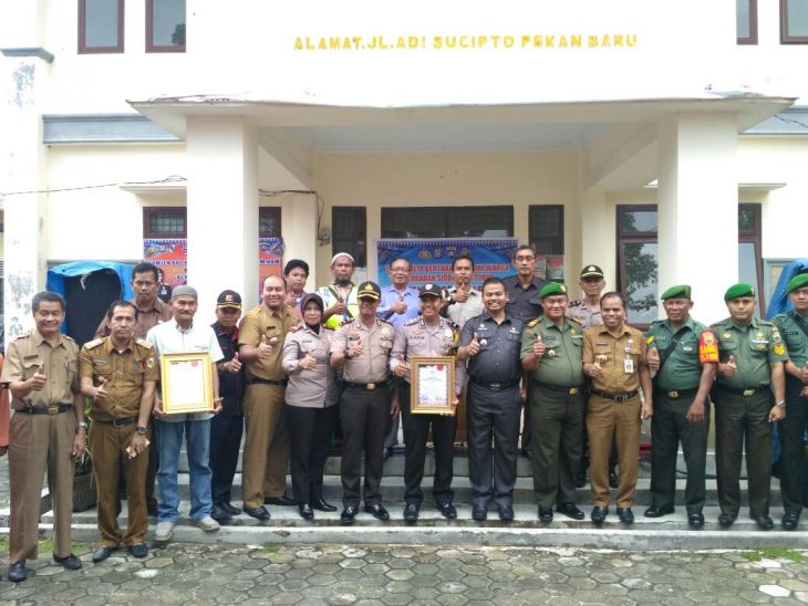 Image : Bhabinkamtibmas Sidomulyo Timur Juara 1 Polmas Tingkat Nasional