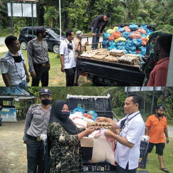 Kelurahan Maharani Salurkan 190 Paket Sembako Pada Masyarakat