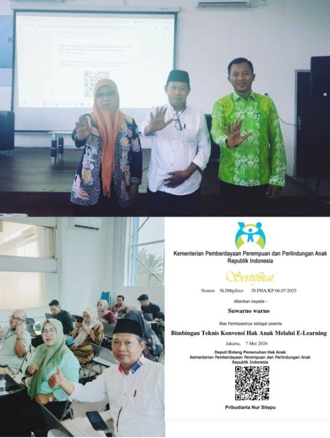 Dua Utusan FW-KLA Pekanbaru Resmi Kantongi Sertifikat dari Kementerian PPPA