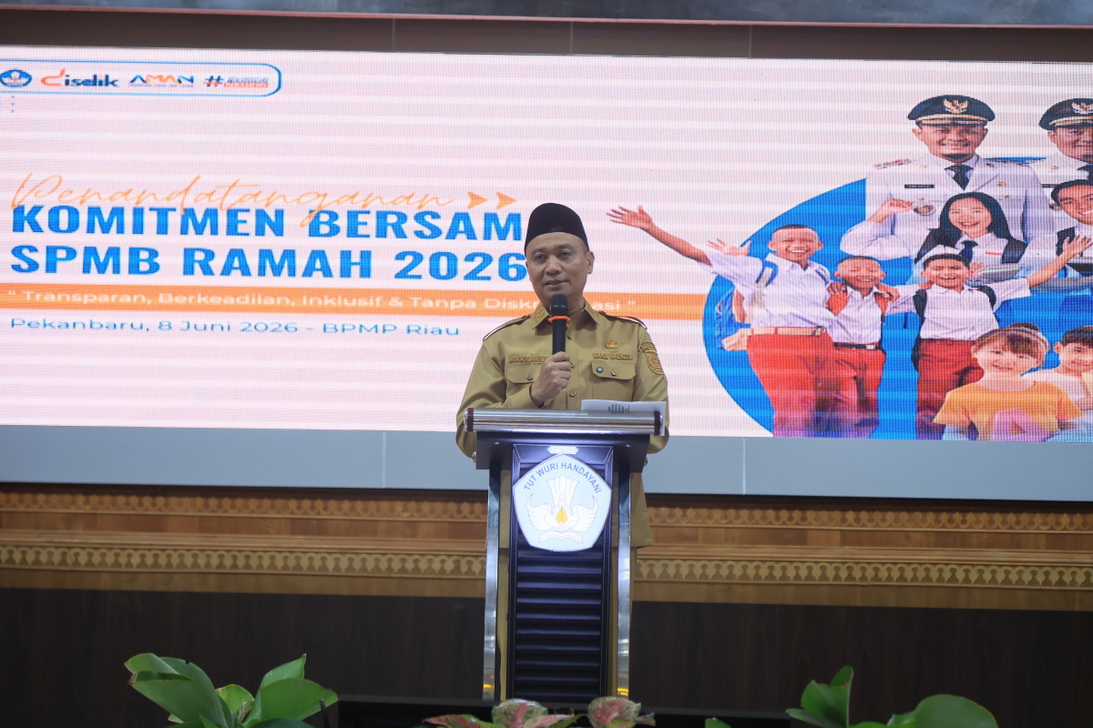 Pemko Pekanbaru Tegaskan SPMB 2026 Transparan, Tak Ada Calo Hingga Siswa Titipan