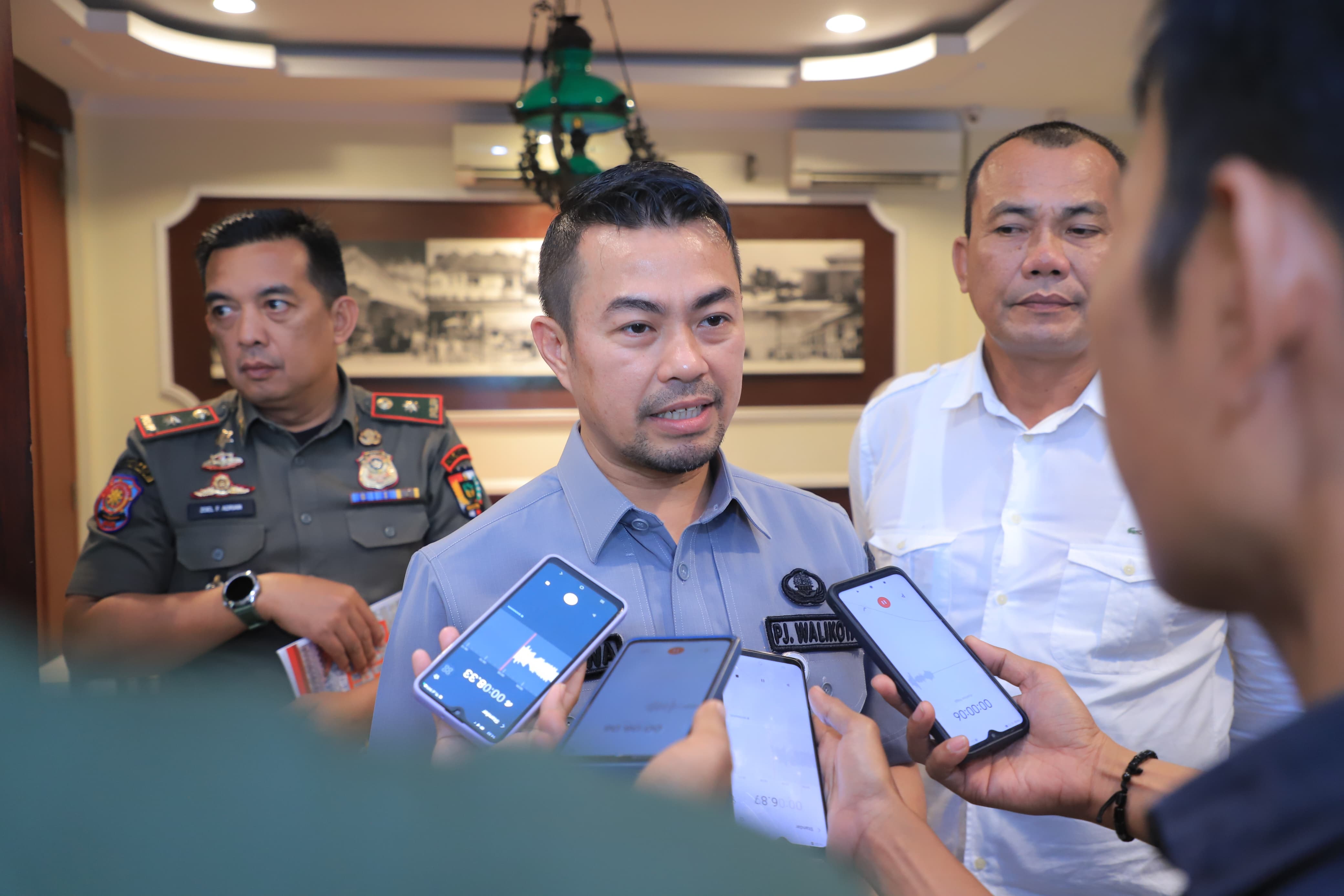 Pj Wali Kota Bahas Sejumlah Topik Dalam Rapat Forkopimda Pekanbaru