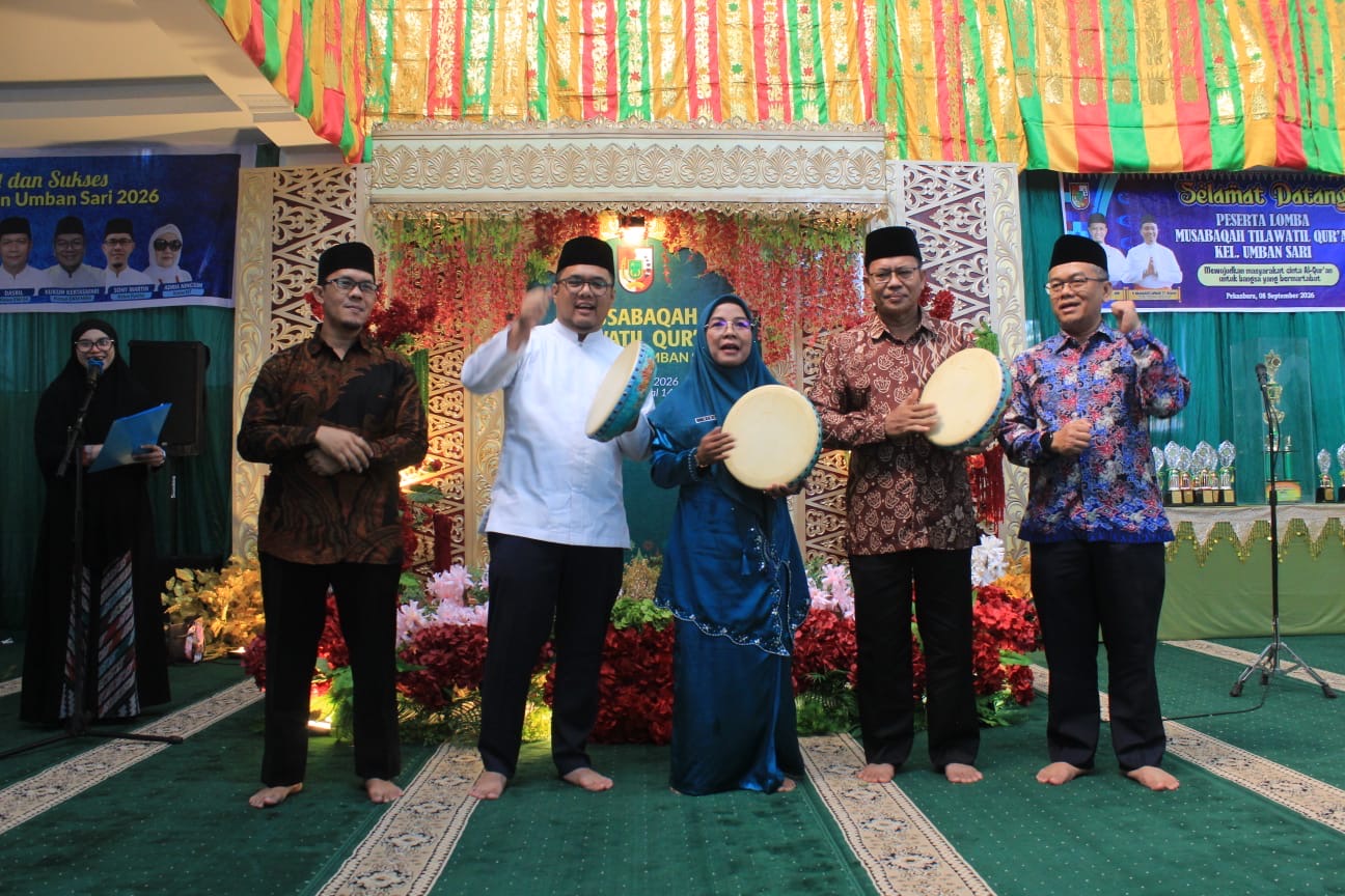 Camat Rumbai Buka MTQ ke VI Tingkat Kelurahan Umban Sari