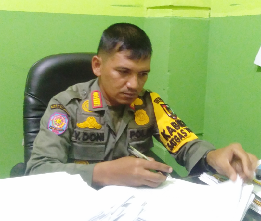 Satpol PP Sudah Bagikan 3.000 Masker Pada Masyarakat