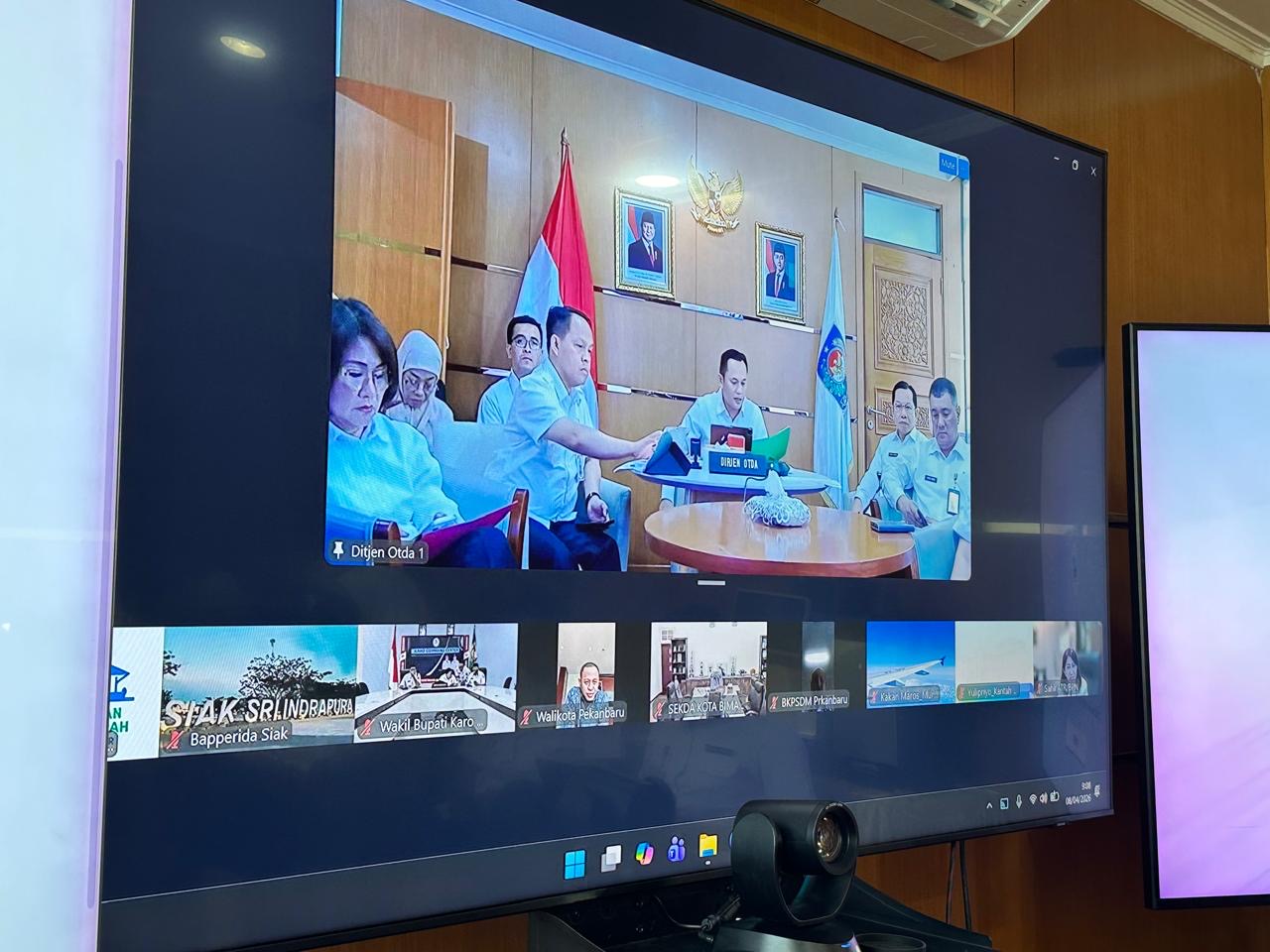 Reboan dengan Kemendagri, Walikota Agung Sampaikan Sejumlah Usulan