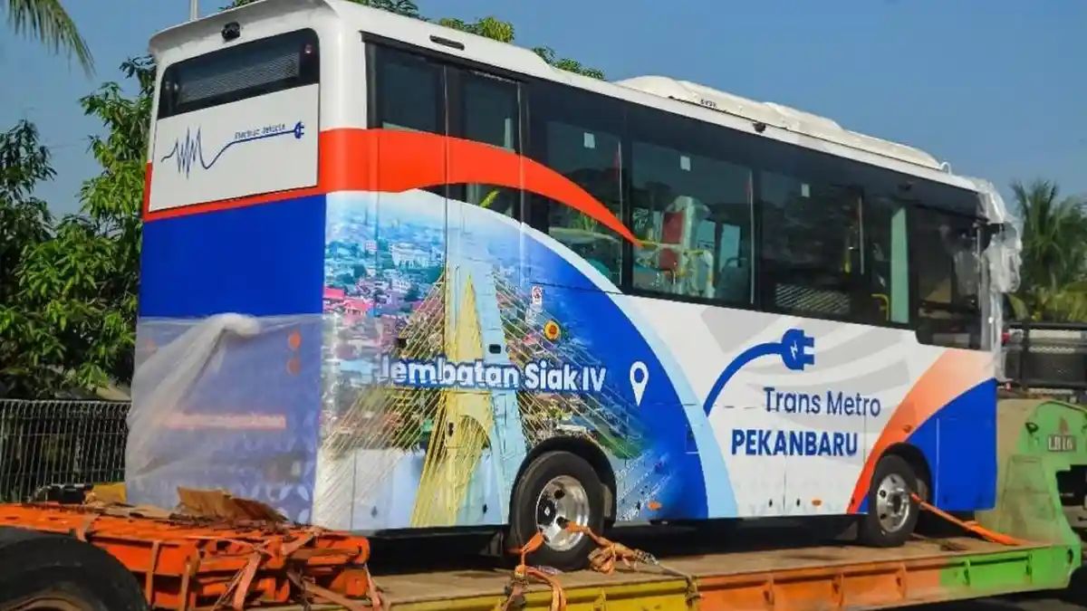 Dua Unit Bus Listrik Bakal Jalani Uji Coba Koridor Bus TMP