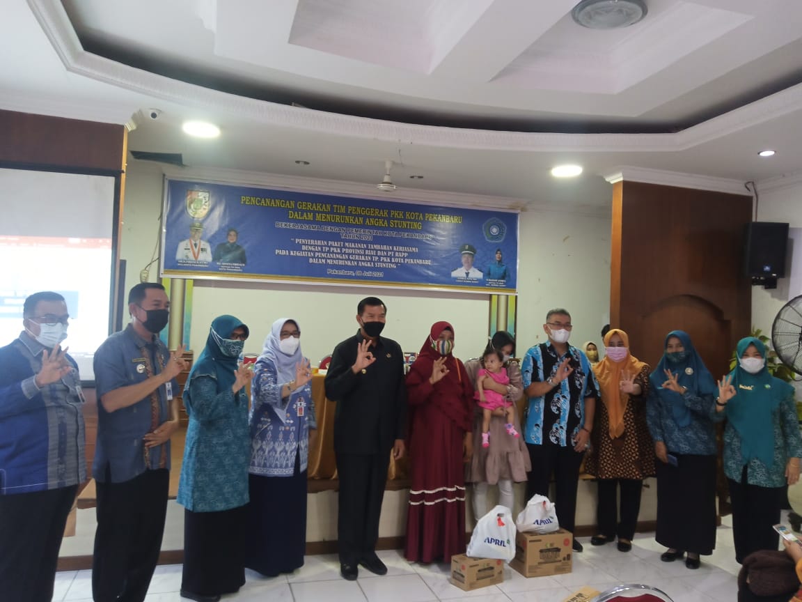 Walikota Hadiri Pencanangan Gerakan TP PKK Turunkan Angka Stunting