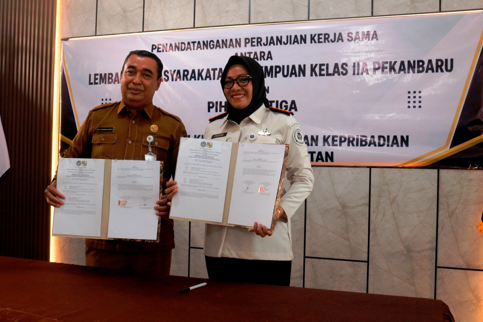 Dispusip Pekanbaru Jalin PKS Literasi dengan Lapas Perempuan Kelas II A