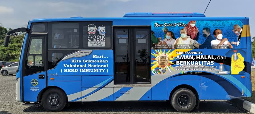 Kembali Beroperasi, Bus Vaksinasi Covid-19 Keliling Targetkan Lansia