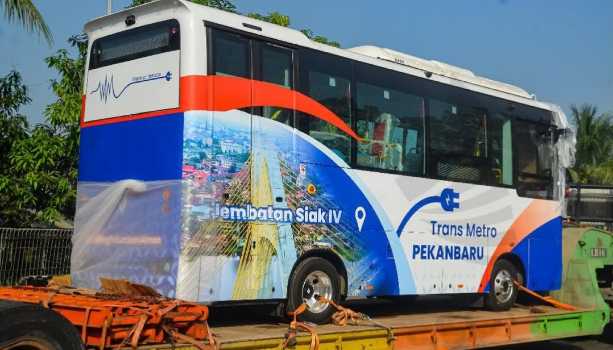 Pengelolaan Lebih Profesional, Pemko Pekanbaru Segera Operasikan Bus Listrik