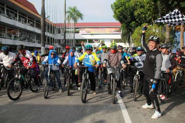 HUT Korpri ke 48, Pemko Gelar Sepeda Sehat