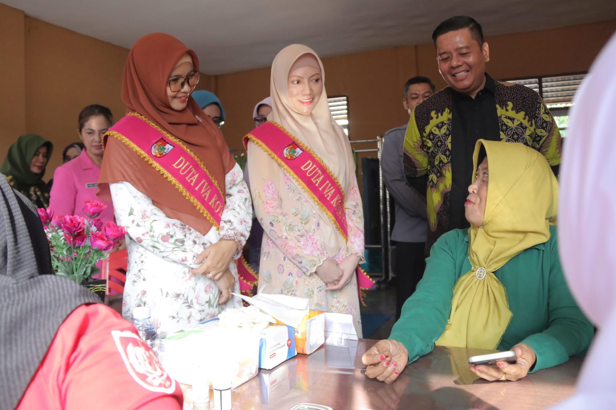 Bersempena HUT Ke-241 Pekanbaru, Ketua TP PKK Tinjau Puskesmas Sail