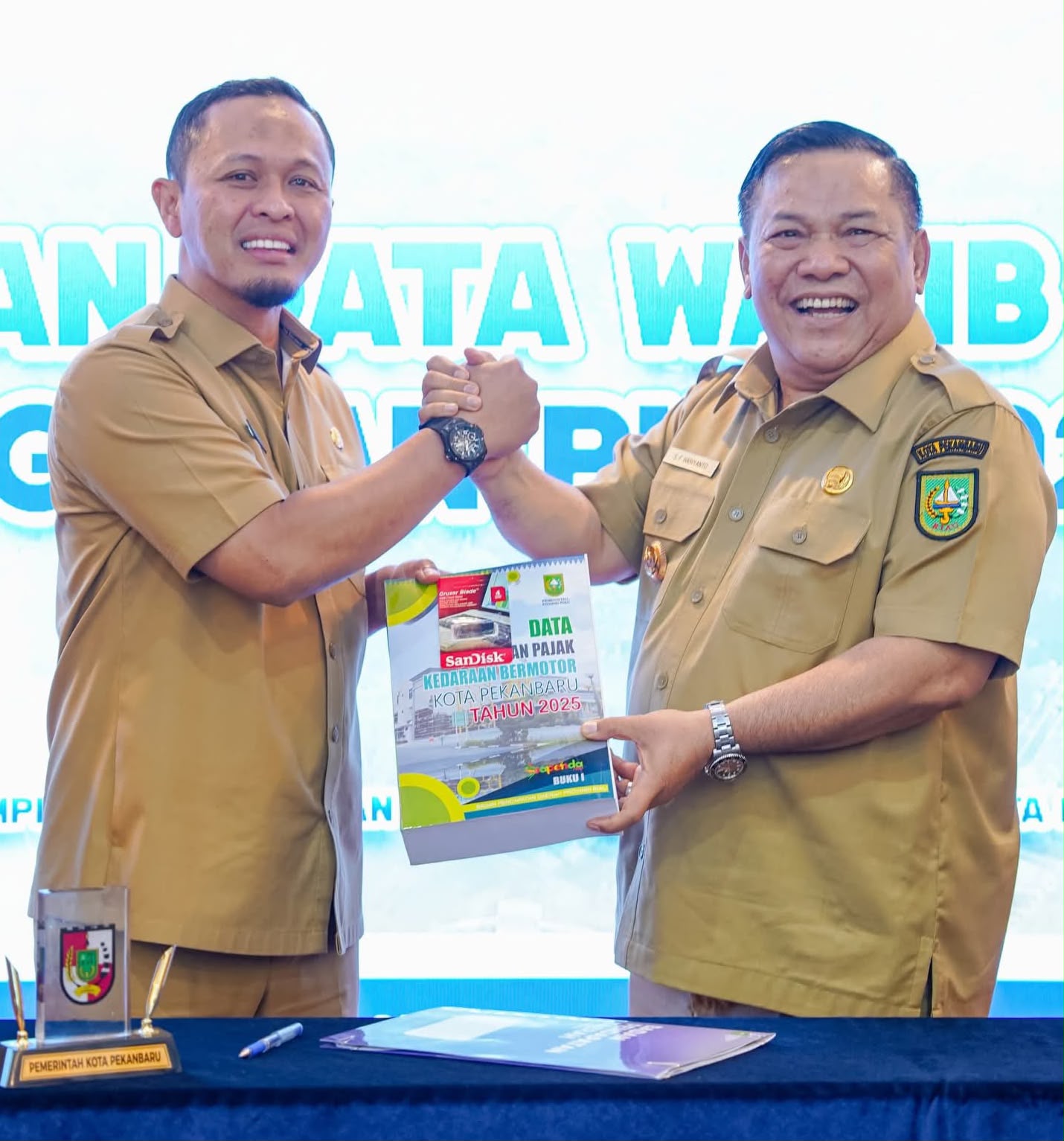 200 ASN Bappeda Riau Ikuti CKG yang Digelar Pemprov Riau Bersama Pemko Pekanbaru