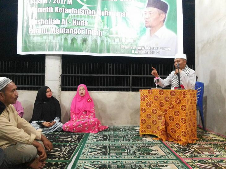Wawako Hadiri Peringatan Maulid Nabi di Mushalla Al-Huda