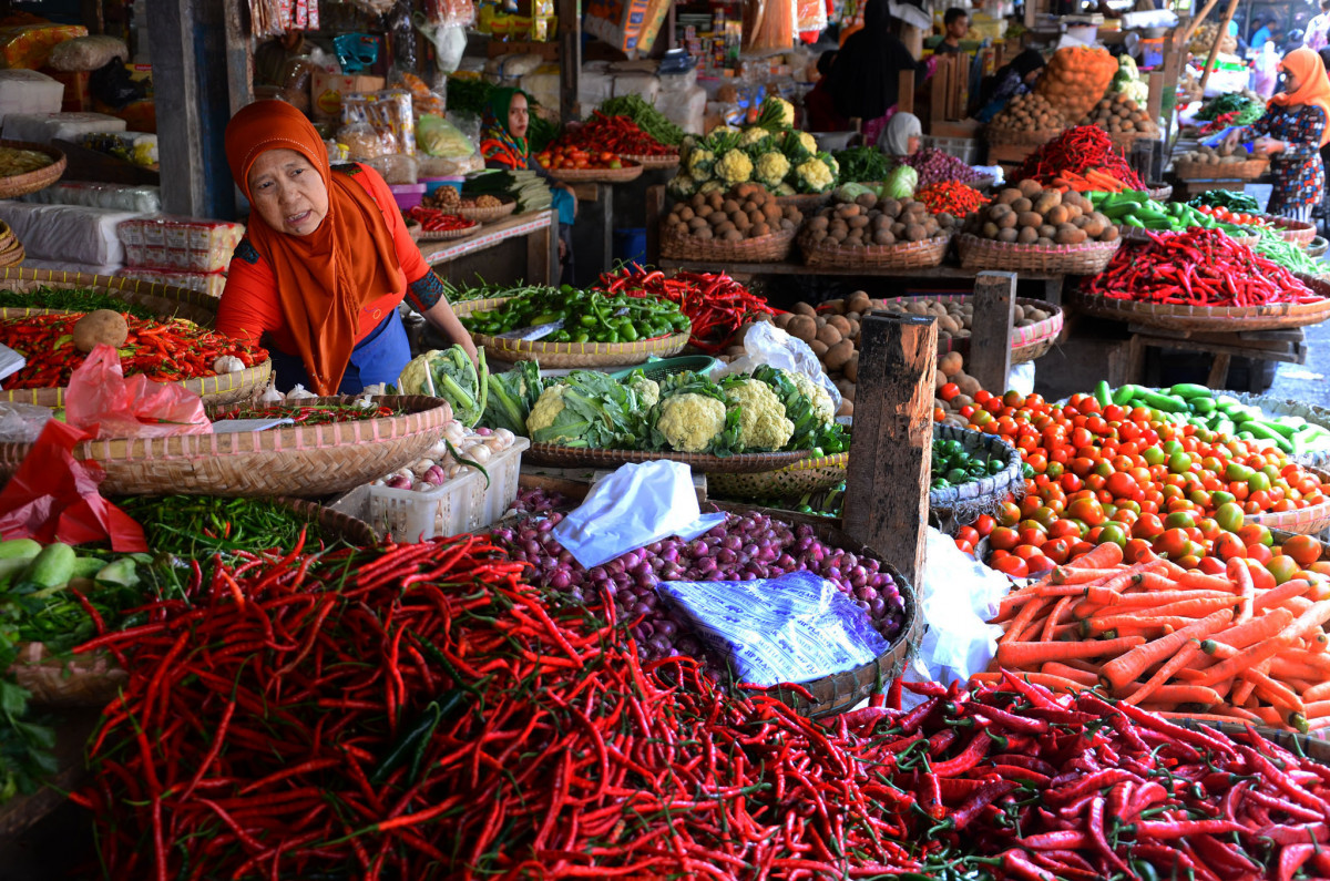 Minggu Pertama Tahun 2025, DKP Pekanbaru Catat Harga Sembako di Pasar Tradisional Stabil