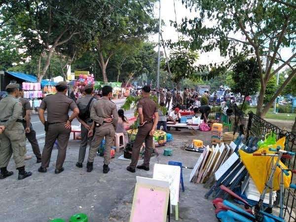 Kasatpol PP Imbau Pedagang Tak Berjualan di Fasilitas Publik