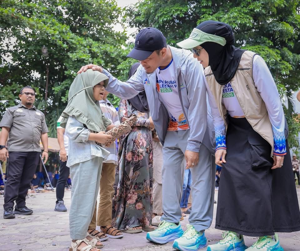 Sambut Hari Jadi Pekanbaru, Warga Sukajadi Masak Bersama dan Santuni 200 Anak Yatim