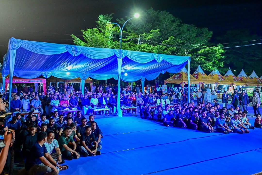 Wali Kota Pekanbaru Nobar Seminfinal Piala Dunia 2026 Bersama Warga