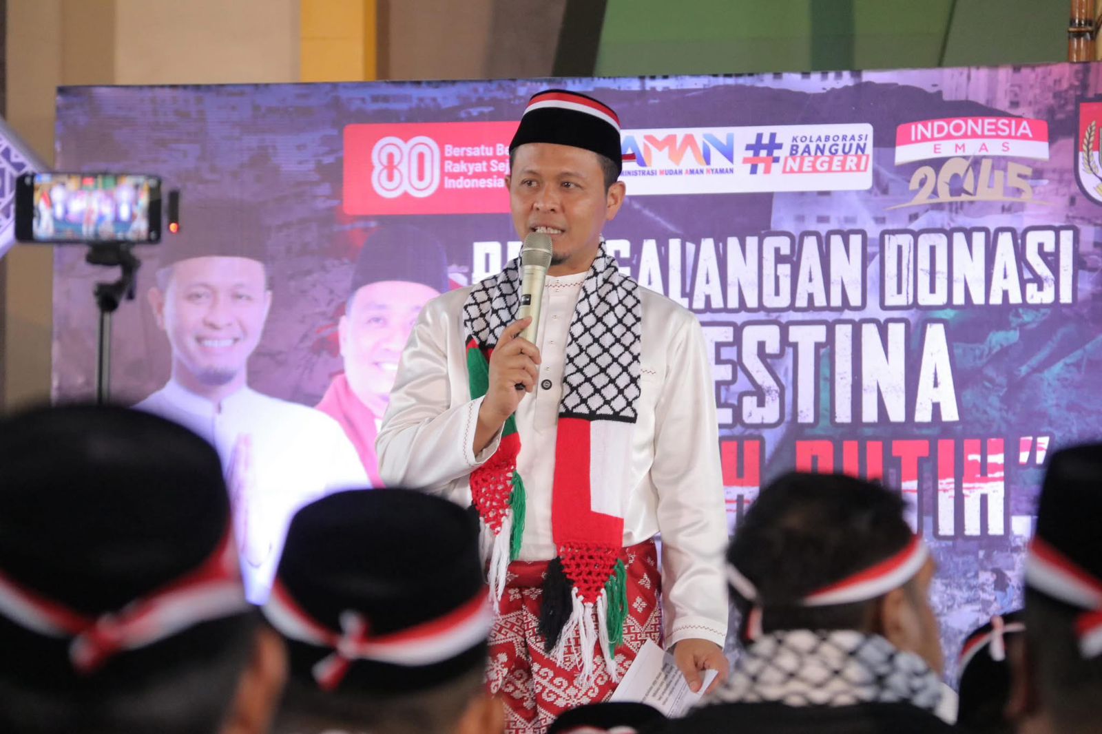Image : Pemko Pekanbaru Galang Donasi untuk Palestina di Masjid Paripurna Agung Al-Firdaus