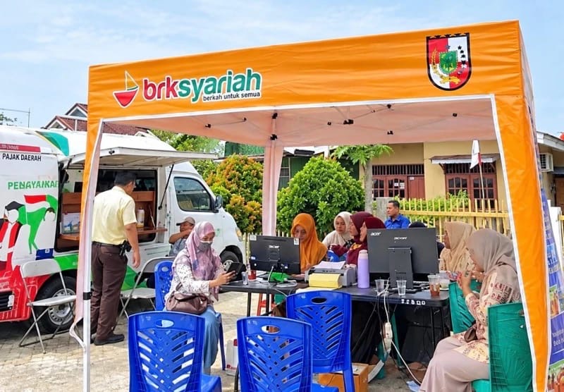 Gerai Pajak Hadir di Tengah MTQ Tobek Godang, Warga Bisa Bayar Pajak di Akhir Pekan